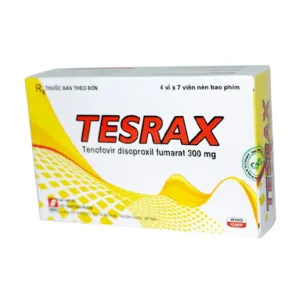 Tesrax 300mg (4 vỉ x 7 viên) - Thuốc điều trị nhiễm HIV