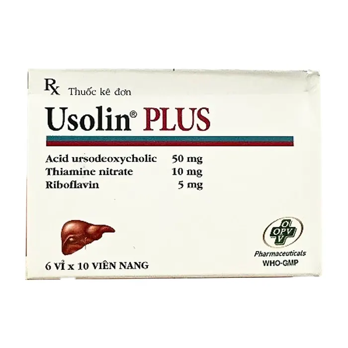 Usolin Plus OPV (6 vỉ x 10 viên) - Hỗ trợ điều trị các vấn đề về gan