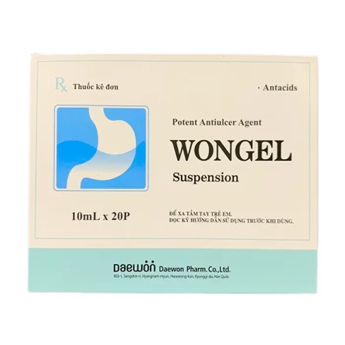 Wongel Daewon (20 gói x 10ml) - Điều trị viêm dạ dày, loét tá tràng
