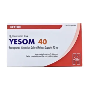 Hetero Yesom 40mg (3 vỉ x 10 viên) - Điều trị trào ngược dạ dày