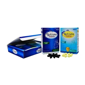 Avisure mama( 2 hộp mỗi hộp 30 viên) - Bổ sung các dưỡng chất quan trọng trong suốt quá trình mang thai và cho con bú