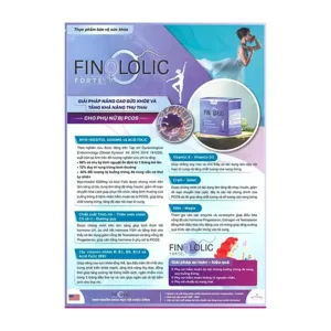 Finololic Forte tổ trứng (20 gói x 6000mg) – Tăng thụ thai tự nhiên cho phụ Nữ