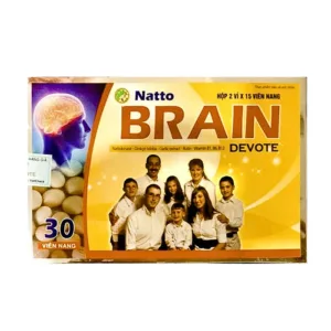 Nato BRAIN (2 vỉ x 15 viên) - Tăng cường lưu thông tuần hoàn não