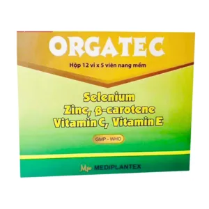 Orgatec (12 Vỉ x 5 Viên) - Tăng cường sức đề kháng, bồi bổ sức khỏe.