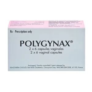 Polygynax Innothera Chouzy (2 vỉ x 6 viên) - Điều trị viêm âm đạo, âm hộ - âm đạo