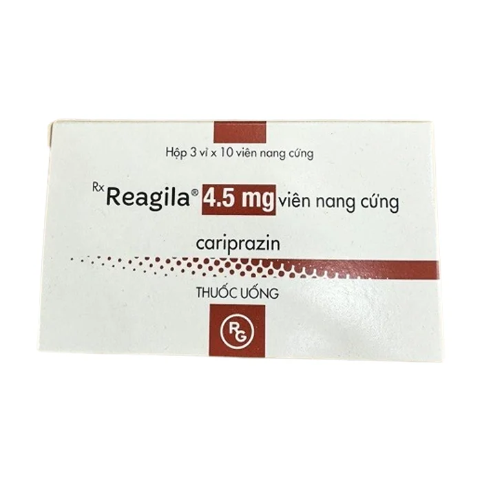 Reagila 4.5mg (3 vỉ x 10 viên) - Điều trị tâm thần phân liệt