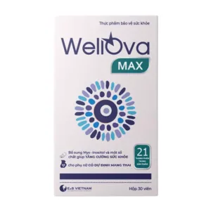 WellOva Max (3 vỉ x 10 viên) - Hỗ trợ nâng cao chất lượng trứng ở phụ nữ
