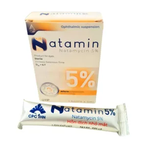 Natamin 5% CPC1 ( Natamycin 5ml) - Viêm bờ mi, viêm kết mạc, viêm giác mạc