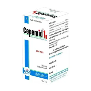 Cepemid 1,5g (Hộp 1 lọ) - Điều trị nhiễm khuẩn