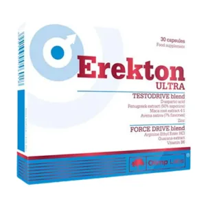 Erekton Ultra (2 vỉ x 15 viên) - Hỗ trợ tăng tiết testosterone, tăng cường sức khỏe sinh lý nam giới