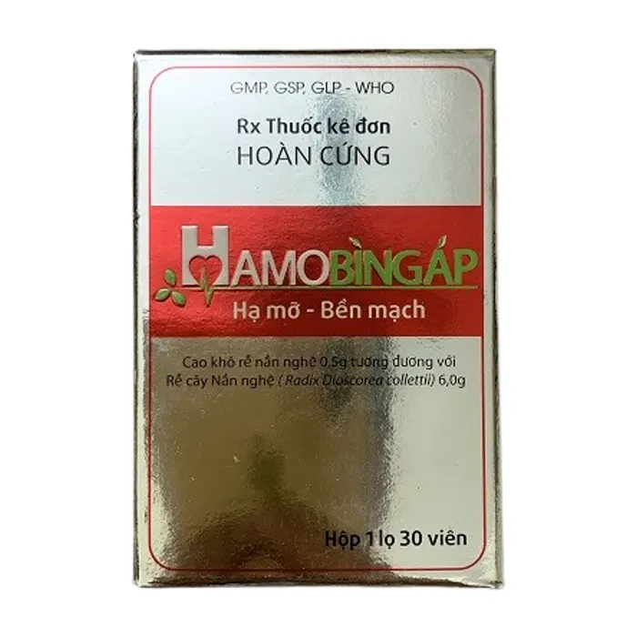 Hamobingap (1 lọ 30 viên) - Giải độc, tiêu thũng, tán ứ chỉ thống, khu phong trừ thấp