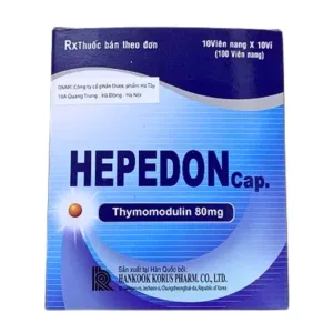 Hepedon 80mg (10 vỉ x 10 viên) - Hỗ trợ tăng cường sức đề kháng của cơ thể