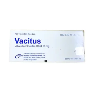 Vacitus 50mg (Clomiphene) - Điều trị vô sinh hiếm muộn