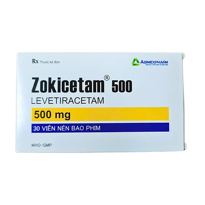 Zokicetam 500 Levetiracetam - Điều trị động kinh cục bộ