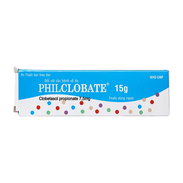PhilClobate (15g) - Điều trị viêm da, chàm, chàm dị ứng