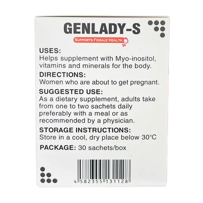 Genlady-S (Hộp 30 gói)