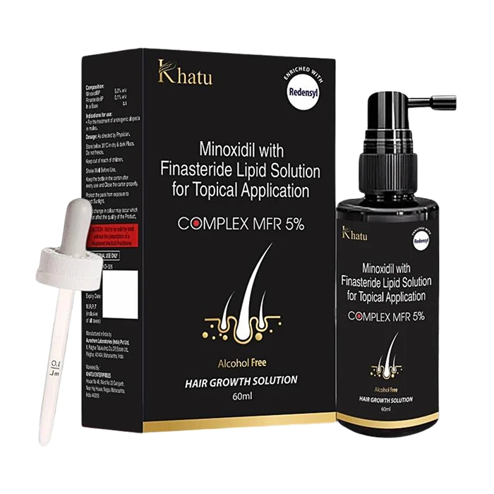 Minoxidil Redensyl & Finasteride Complex MFR 5% 60ml - Serum mọc tóc