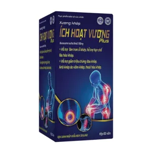 Ích Hoạt Vương Plus (60 viên) - Bổ sung các chất làm tăng nuôi dưỡng khớp, làm trơn các ổ khớp, giảm khô khớp
