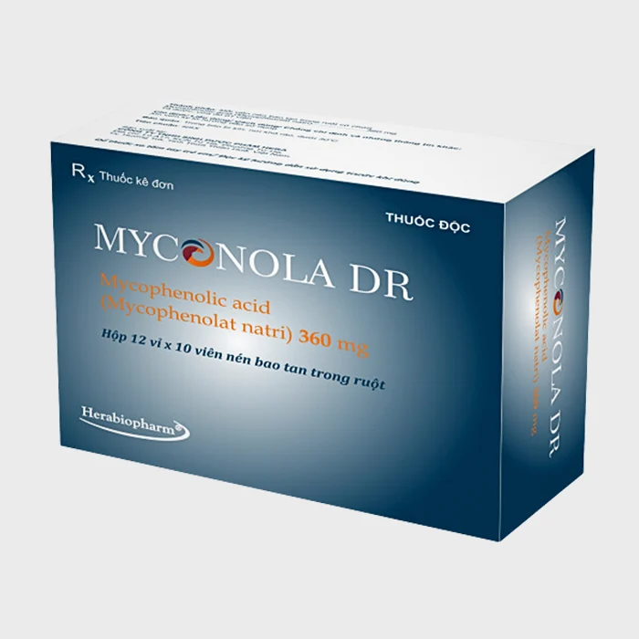 Myconola DR 360mg - Điều trị bệnh thận
