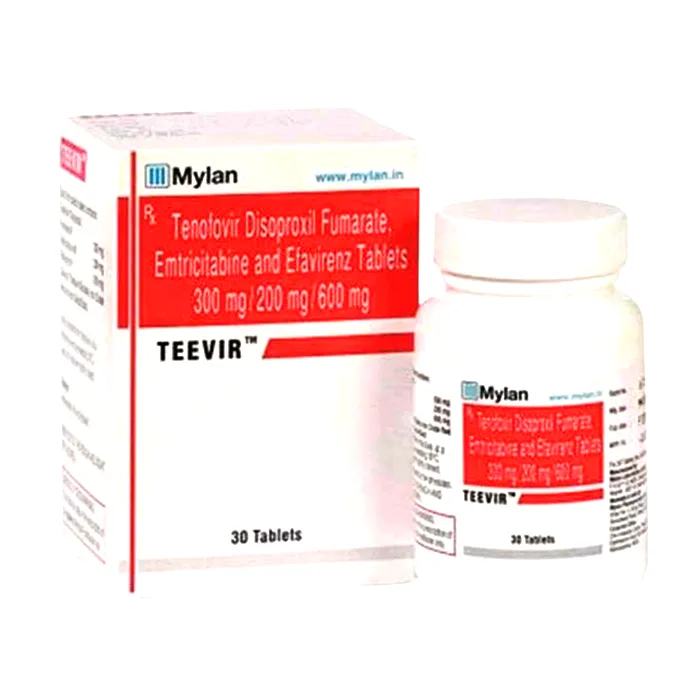 Teevir Mylan 30mg/600mg/200mg (30 viên) - Điều trị HIV
