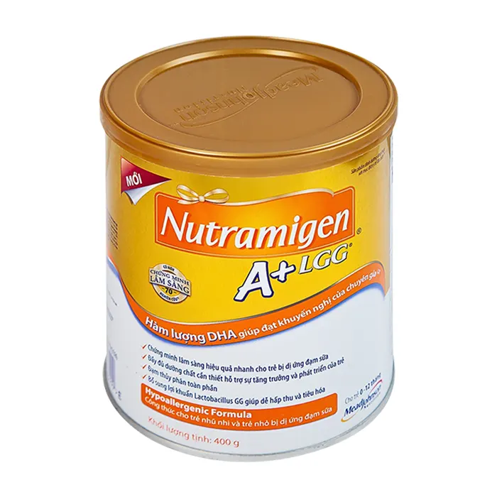 Sữa Nutramigen A+ LGG Mead Johnson (400g)- Bổ sung dinh dưỡng cho trẻ dị ứng với đạm sữa