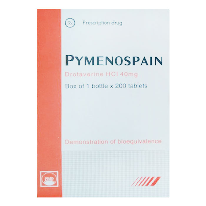 Thuốc tiêu hóa PMP Pymenospain 40mg 200 Viên