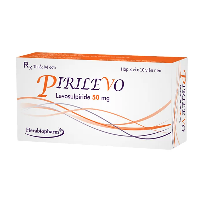 Pirilevo 50mg (Hộp 3 vỉ x 10 viên) - Điều trị trầm cảm nội sinh và trầm cảm phản ứng