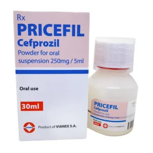 Pricefil 250mg/5ml Vianex (30ml) - Điều trị nhiễm khuẩn đường hô hấp