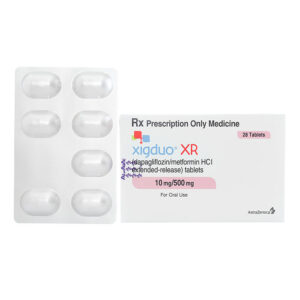 Xigduo XR 10mg/500mg Astra Zeneca 4 vỉ x 7 viên – Trị tiểu đường