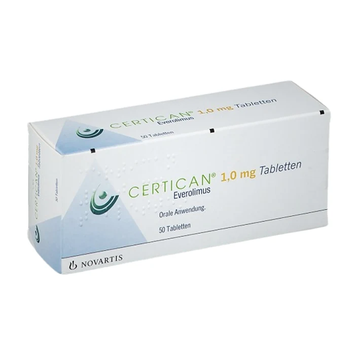 Certican 1.0mg - Ức chế hệ thống miễn dịch, đào thải chất lạ từ mô ghép