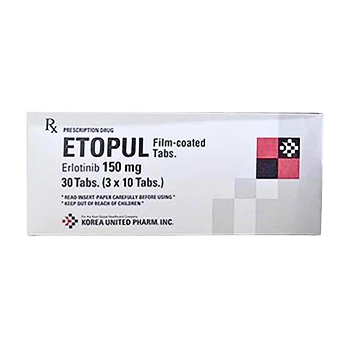 Etopul 150mg Erlotinib - Điều trị ung thư phổi