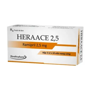 Heraace 2.5 (3 vỉ x 10 viên) - Điều trị tăng huyết áp