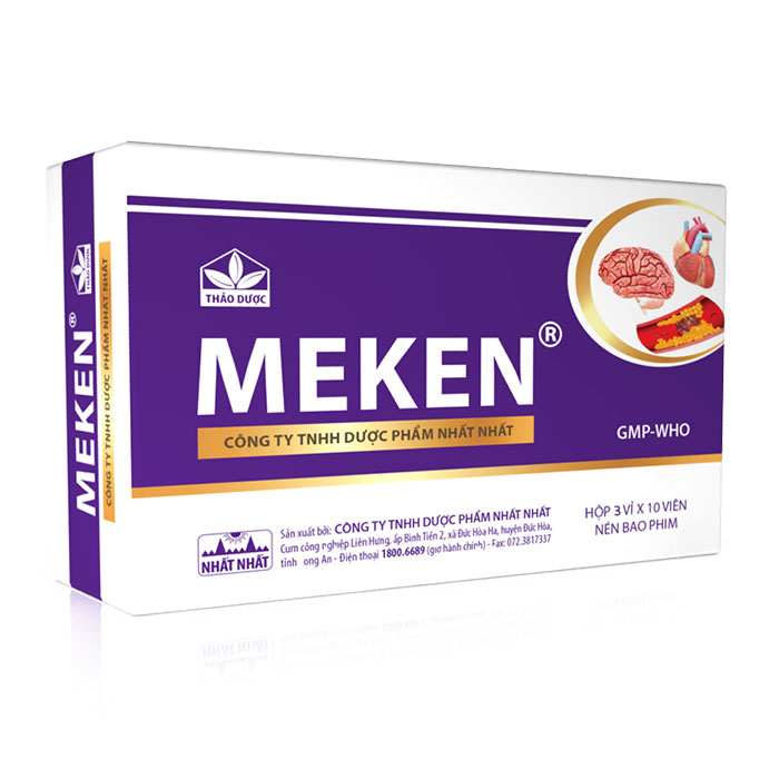 Meken Nhất Nhất 3 vỉ x 10 viên