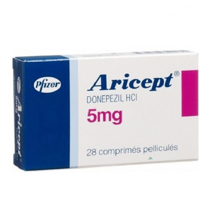Aricept 5mg (Donepezil) - Trị mất trí nhớ nhẹ