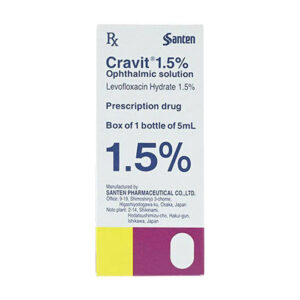 Thuốc nhỏ mắt Santen Cravit 1.5% 5ml