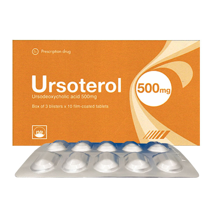 Thuốc PMP Ursoterol 500mg 30 Viên
