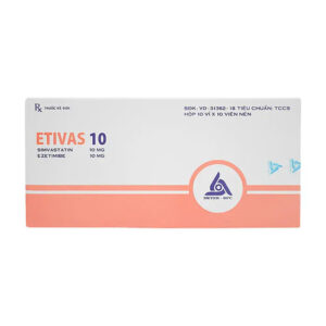 Etivas 10 (10 vỉ x 10 viên) - Điều trị rối loạn mỡ máu