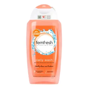 Femfresh Daily Wash (Chai 250ml) - Dung dịch vệ sinh phụ nữ giúp làm sạch, khử mùi