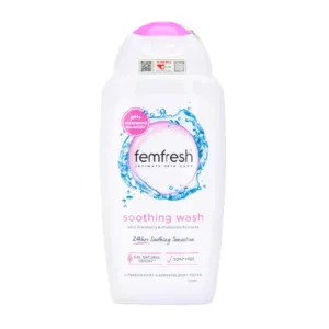 Femfresh Soothing Wash (250ml) - Dung dịch vệ sinh phụ nữ làm sạch, khử mùi hôi, làm thơm vùng kín