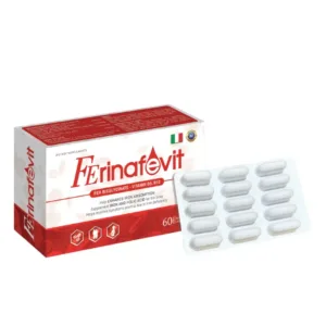 Ferinafevit (Hộp 60 Viên) - Bổ sung sắt, axit folic, vitamin B12 cho cơ thể