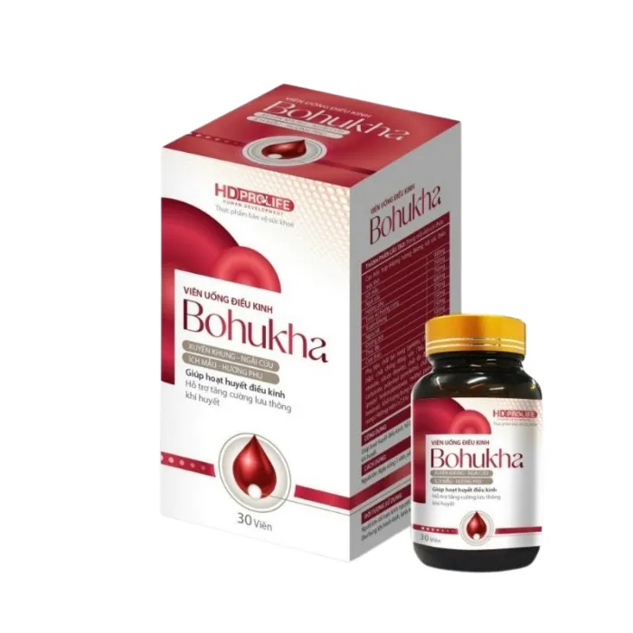 BOHUKHA (30 viên) - Điều hòa kinh nguyệt