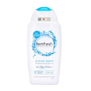 Femfresh Active Wash (chai 250ml) - Dung dịch vệ sinh phụ nữ làm sạch, kháng viêm