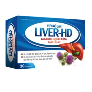 Liver - HD (Hộp 30 viên) - Hổ trợ giải độc gan và bảo vệ gan