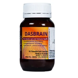 Dasbrain (30 viên) - Hỗ trợ các chức năng não bộ