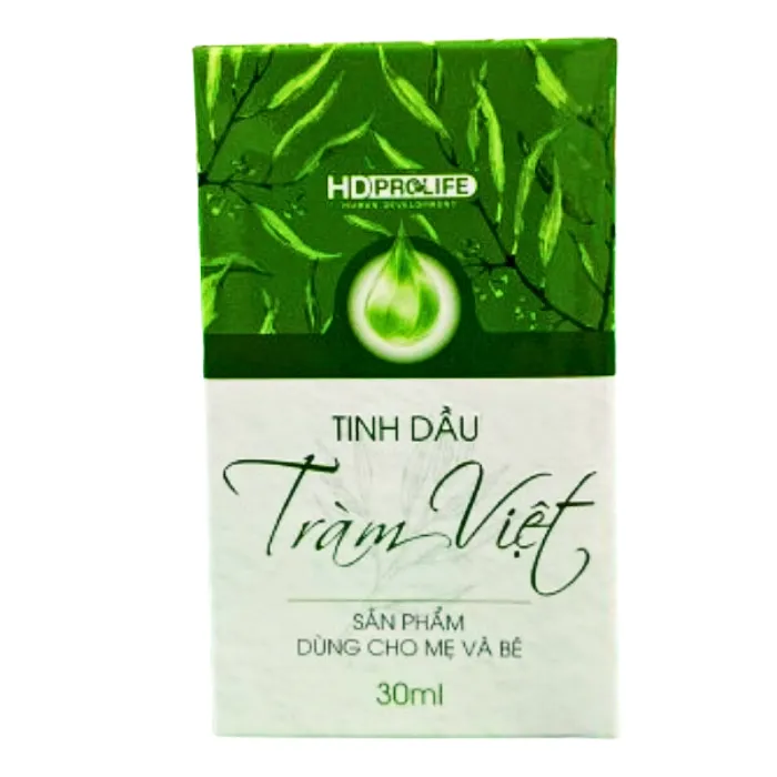 Tinh dầu Tràm Việt 30ml - Giúp làm ấm cơ thể, tránh nhiễm lạnh