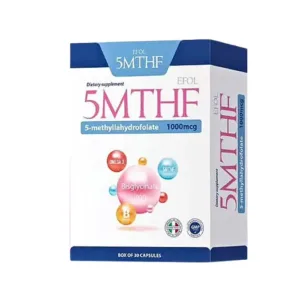 EFOL 5MTHF (30 viên) - Giảm nguy cơ dị tật ống thần kinh, sảy thai, sinh non