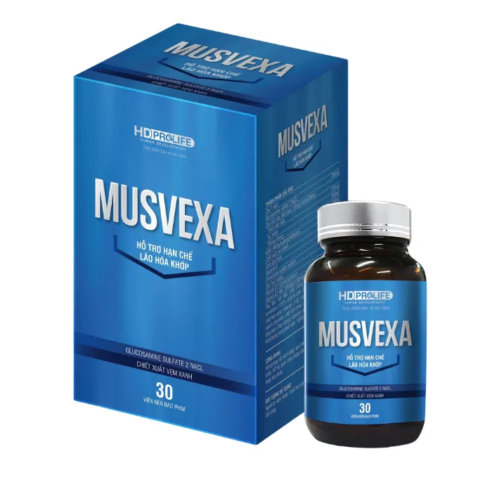 MUSVEXA (hộp 1 lọ 30 viên)