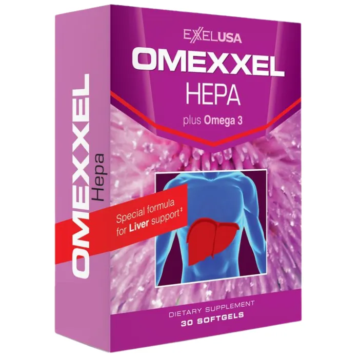 Omexxel Hepa (1 hộp x 30 viên) - Hỗ trợ tốt cho gan