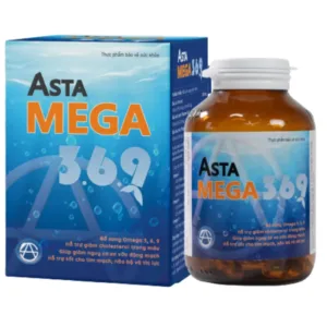 Astamega 3.6.9 (1 hộp x 90 viên) - Hỗ trợ tốt cho tim mạch, não bộ và thị lực