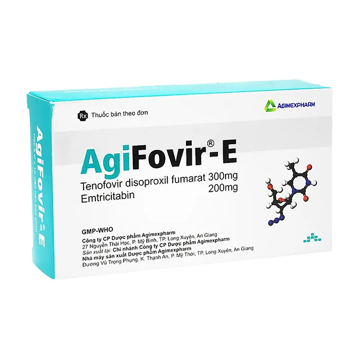 Agifovir - E (Hộp 3 vỉ x 10 viên)